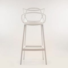 Барный стул Barneo N-235 Masters, белый, design Phillip Stark в Когалыме - kogalym.mebel24.online | фото 3