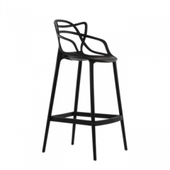 Барный стул Barneo N-235 Masters, черный, design Phillip Stark в Когалыме - kogalym.mebel24.online | фото 1