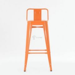 Барный стул Barneo N-242 Tolix Style 2003 Оранжевый в Когалыме - kogalym.mebel24.online | фото 2