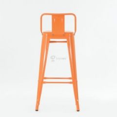 Барный стул Barneo N-242 Tolix Style 2003 Оранжевый в Когалыме - kogalym.mebel24.online | фото 3