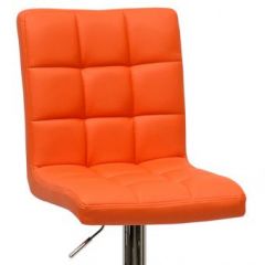 Барный стул Barneo N-48 Kruger оранжевый в Когалыме - kogalym.mebel24.online | фото 3