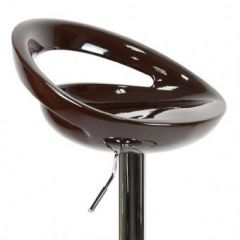 Барный стул Barneo N-6 Disco темно-коричневый глянец в Когалыме - kogalym.mebel24.online | фото 4