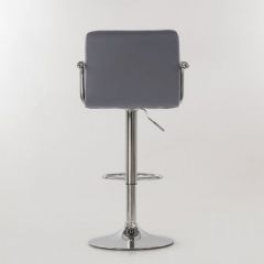 Барный стул Barneo N-69 Kruger Arm Серый в Когалыме - kogalym.mebel24.online | фото 2