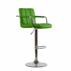 Барный стул Barneo N-69 Kruger Arm Зеленый в Когалыме - kogalym.mebel24.online | фото
