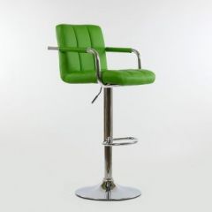 Барный стул Barneo N-69 Kruger Arm Зеленый в Когалыме - kogalym.mebel24.online | фото 2