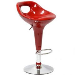 Барный стул Barneo N-7 Malibu красный глянец в Когалыме - kogalym.mebel24.online | фото 1