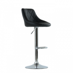 Барный стул Barneo N-83 Comfort (Комфорт) черный в Когалыме - kogalym.mebel24.online | фото