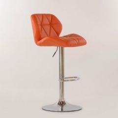 Барный стул Barneo N-85 Diamond оранжевый в Когалыме - kogalym.mebel24.online | фото 2