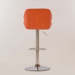 Барный стул Barneo N-85 Diamond оранжевый в Когалыме - kogalym.mebel24.online | фото 3