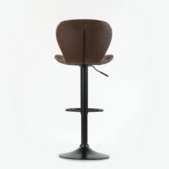 Барный стул Barneo N-86 Time / Black / VPU Brown Vintage коричневый винтаж PK970-18 в Когалыме - kogalym.mebel24.online | фото 2