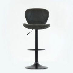 Барный стул Barneo N-86 Time / Black / VPU Dark Gray Vintage серый винтаж 970-11 в Когалыме - kogalym.mebel24.online | фото 3