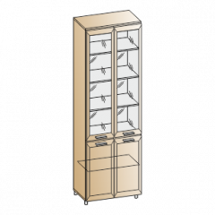 Детская Мелисса композиция 3 (Гикори Джексон светлый) в Когалыме - kogalym.mebel24.online | фото 8