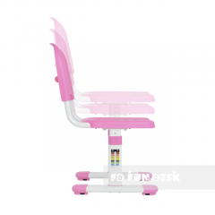 Комплект парта + стул трансформеры Cantare Pink в Когалыме - kogalym.mebel24.online | фото 7