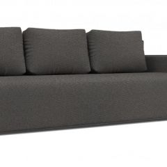 Диван Алиса 4 Bahama STEEL - Teos Dark Brown в Когалыме - kogalym.mebel24.online | фото