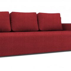 Диван Алиса 4 Shaggy RED - Teos Black в Когалыме - kogalym.mebel24.online | фото