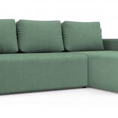 Диван угловой Алиса 3 Vital ALOE - Teos Dark Brown в Когалыме - kogalym.mebel24.online | фото