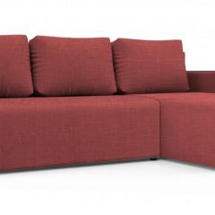 Диван угловой Алиса 3 Vital PEACH - Teos Black в Когалыме - kogalym.mebel24.online | фото