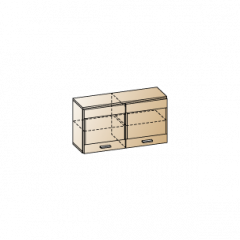 Гостиная Камелия Композиция 5 (Гикори Джексон темный) в Когалыме - kogalym.mebel24.online | фото 7