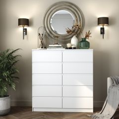 МОРИ Гостиная модульная (белый) в Когалыме - kogalym.mebel24.online | фото 6