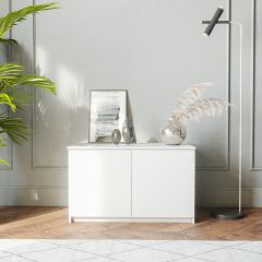 МОРИ Гостиная модульная (белый) в Когалыме - kogalym.mebel24.online | фото 7