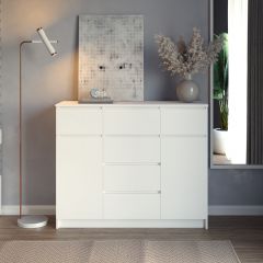 МОРИ Гостиная модульная (белый) в Когалыме - kogalym.mebel24.online | фото 10