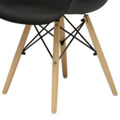 Кресло Barneo N-14 WoodMold черный в Когалыме - kogalym.mebel24.online | фото 3