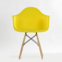 Кресло Barneo N-14 WoodMold желтый в Когалыме - kogalym.mebel24.online | фото 2