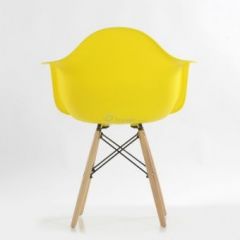 Кресло Barneo N-14 WoodMold желтый в Когалыме - kogalym.mebel24.online | фото 3