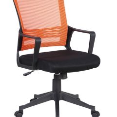 Кресло BRABIX " Balance MG-320", черное/оранжевое, 531832 в Когалыме - kogalym.mebel24.online | фото 1