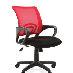 Кресло для оператора CHAIRMAN 696 black (ткань TW-11/сетка TW-69) в Когалыме - kogalym.mebel24.online | фото