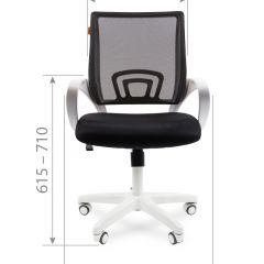 Кресло для оператора CHAIRMAN 696 white (ткань TW-10/сетка TW-05) в Когалыме - kogalym.mebel24.online | фото 6