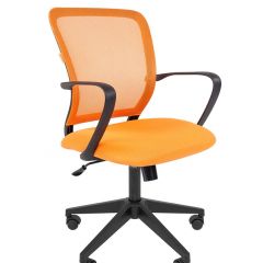 Кресло для оператора CHAIRMAN 698 (ткань/сетка TW - оранжевый) в Когалыме - kogalym.mebel24.online | фото