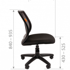 Кресло для оператора CHAIRMAN 699 Б/Л (ткань стандарт/сетка TW-04) в Когалыме - kogalym.mebel24.online | фото 7