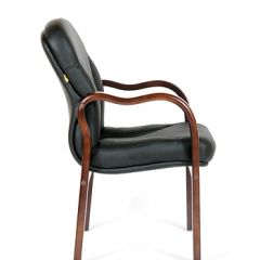 Кресло для посетителей CHAIRMAN 658 (натуральная кожа) в Когалыме - kogalym.mebel24.online | фото 2