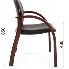 Кресло для посетителей CHAIRMAN 659 Terra (экокожа) в Когалыме - kogalym.mebel24.online | фото 1