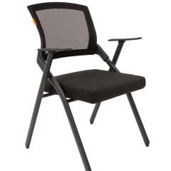 Кресло для посетителей CHAIRMAN NEXX (ткань стандарт черный/сетка DW-01) в Когалыме - kogalym.mebel24.online | фото