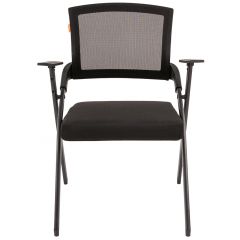 Кресло для посетителей CHAIRMAN NEXX (ткань стандарт черный/сетка DW-01) в Когалыме - kogalym.mebel24.online | фото 2