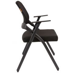 Кресло для посетителей CHAIRMAN NEXX (ткань стандарт черный/сетка DW-01) в Когалыме - kogalym.mebel24.online | фото 3