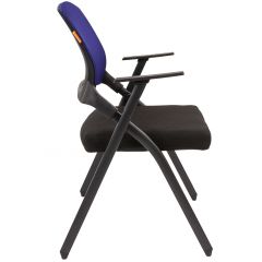 Кресло для посетителей CHAIRMAN NEXX (ткань стандарт черный/сетка DW-61) в Когалыме - kogalym.mebel24.online | фото 3