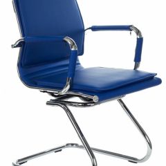 Кресло для посетителя Бюрократ CH-993-Low-V/blue синий в Когалыме - kogalym.mebel24.online | фото