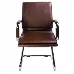 Кресло для посетителя Бюрократ CH-993-Low-V/Brown коричневый в Когалыме - kogalym.mebel24.online | фото 4