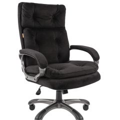 Кресло для руководителя  CHAIRMAN 442 (ткань черная) в Когалыме - kogalym.mebel24.online | фото 2