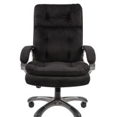 Кресло для руководителя  CHAIRMAN 442 (ткань черная) в Когалыме - kogalym.mebel24.online | фото