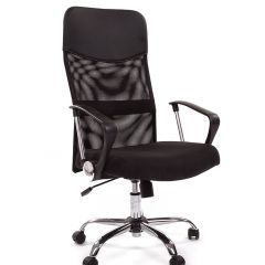 Кресло для руководителя CHAIRMAN 610 N (15-21 черный/сетка черный) в Когалыме - kogalym.mebel24.online | фото