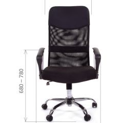 Кресло для руководителя CHAIRMAN 610 N (15-21 черный/сетка черный) в Когалыме - kogalym.mebel24.online | фото 4