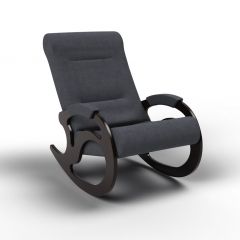 Кресло-качалка Вилла 11-Т-ГР (тканьвенге) ГРАФИТ в Когалыме - kogalym.mebel24.online | фото 1