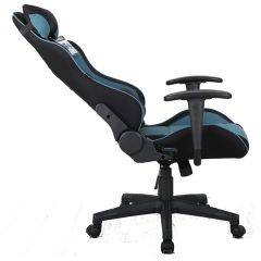 Кресло компьютерное BRABIX "GT Racer GM-100" (черное/голубое) 531818 в Когалыме - kogalym.mebel24.online | фото 5