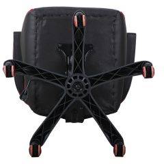 Кресло компьютерное BRABIX Nitro GM-001 (ткань/экокожа) черное, вставки красные (531816) в Когалыме - kogalym.mebel24.online | фото 1