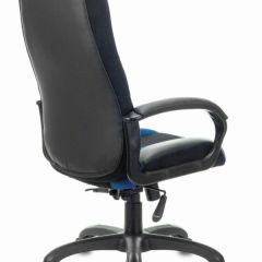 Кресло компьютерное BRABIX PREMIUM "Rapid GM-102" (экокожа/ткань, черное/синее) 532106 в Когалыме - kogalym.mebel24.online | фото 4