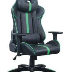 Кресло компьютерное BRABIX "GT Carbon GM-120" (черное/зеленое) 531929 в Когалыме - kogalym.mebel24.online | фото 1